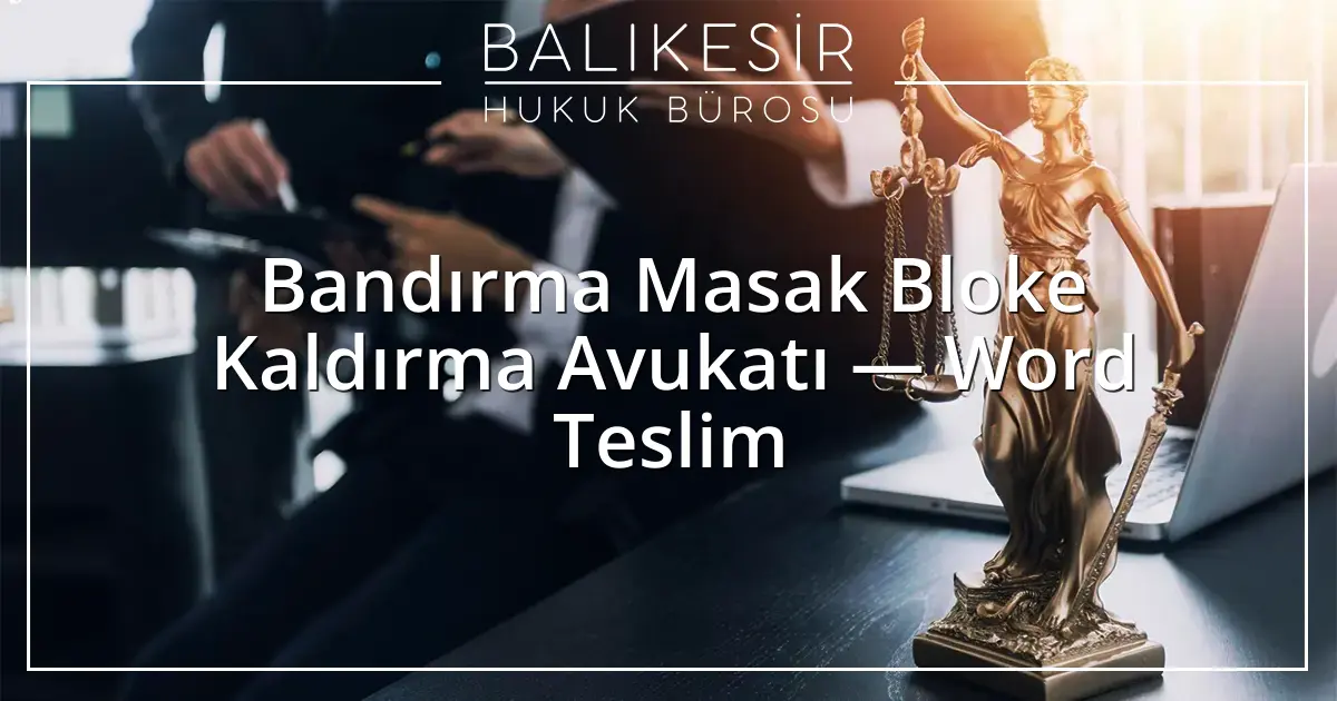 Balıkesir Hukuk Bürosu